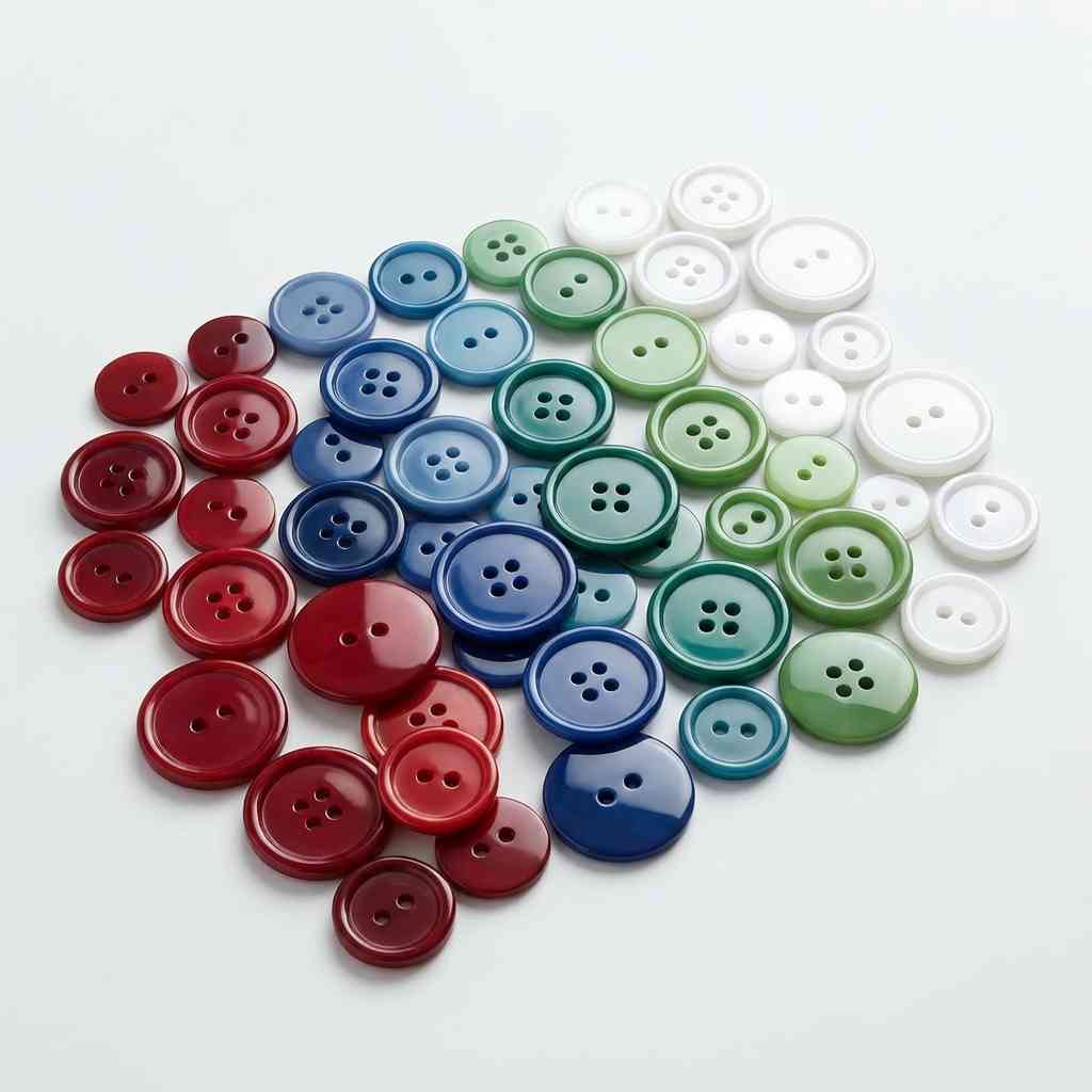 Kancing Polyester Glossy