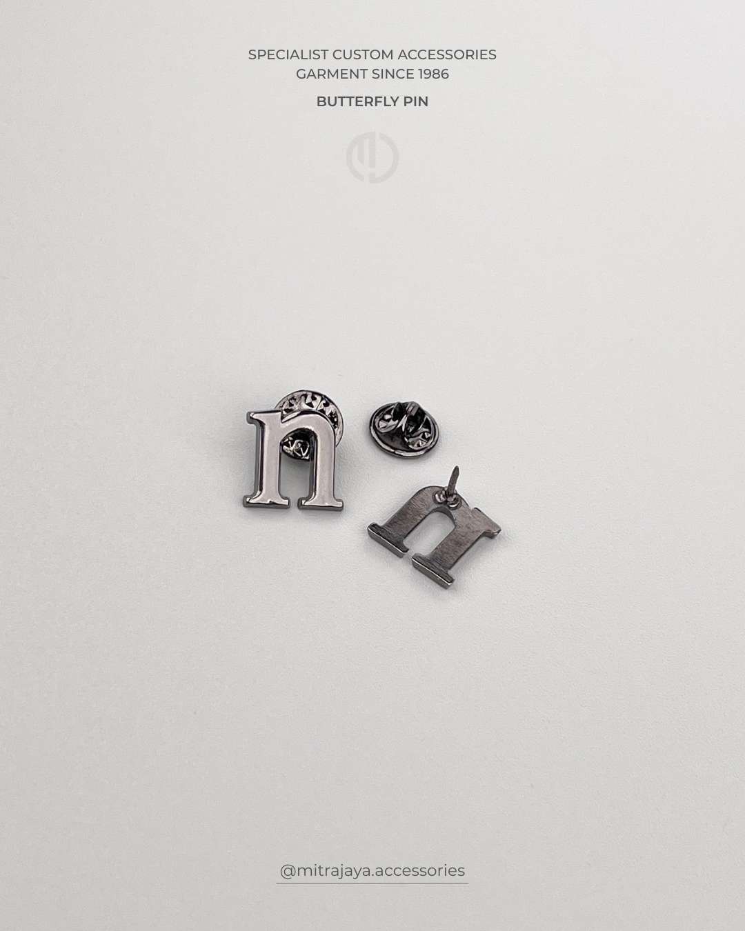 BUTTERFLY PIN gallery 2