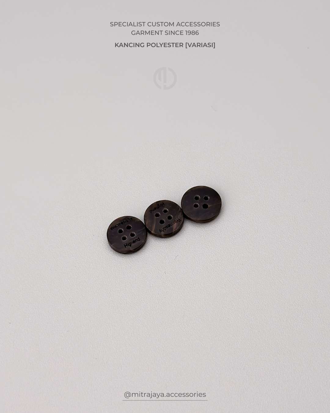 KANCING POLYESTER VARIASI gallery 1